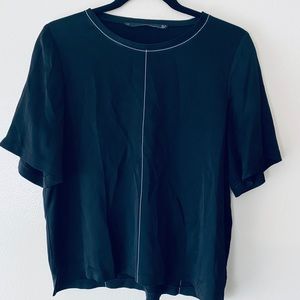 ZARA Woman Studio Black Blouse